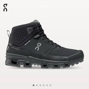 On Running Men's Black Hiking Shoes
